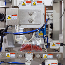 High Speed Semi Auto Granule Vertical Packing Machine With Measuring Cups