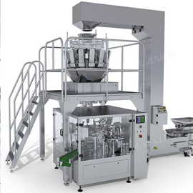 Multi-Function Graunle Premade Pouch Zipper Pouch Stand Up Pouch Rotary Packaging Machine